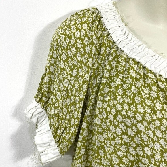 NWT Heyson Mossy Stone Sage Button Up Blouse - Picture 3 of 9